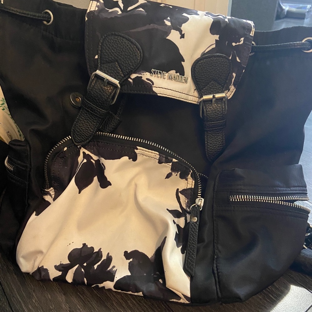 Large Steve Madden drawstring backpack
